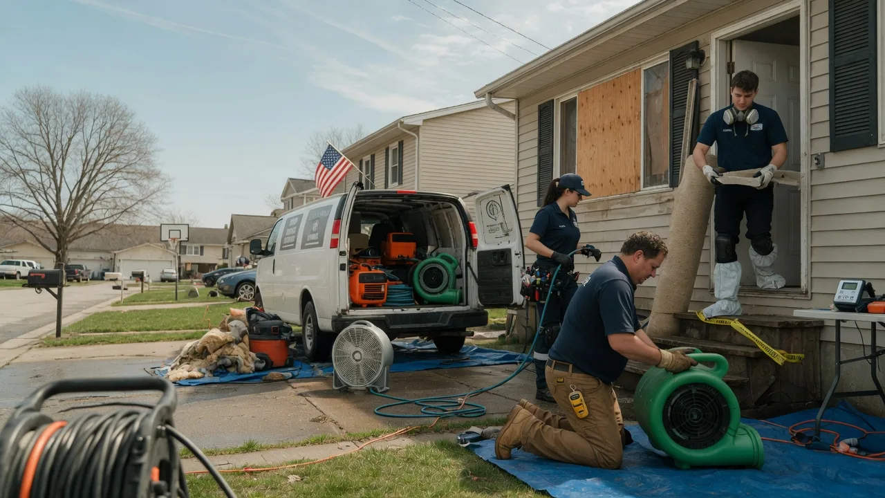 Water Damage Restoration in Hagerstown, IN near me